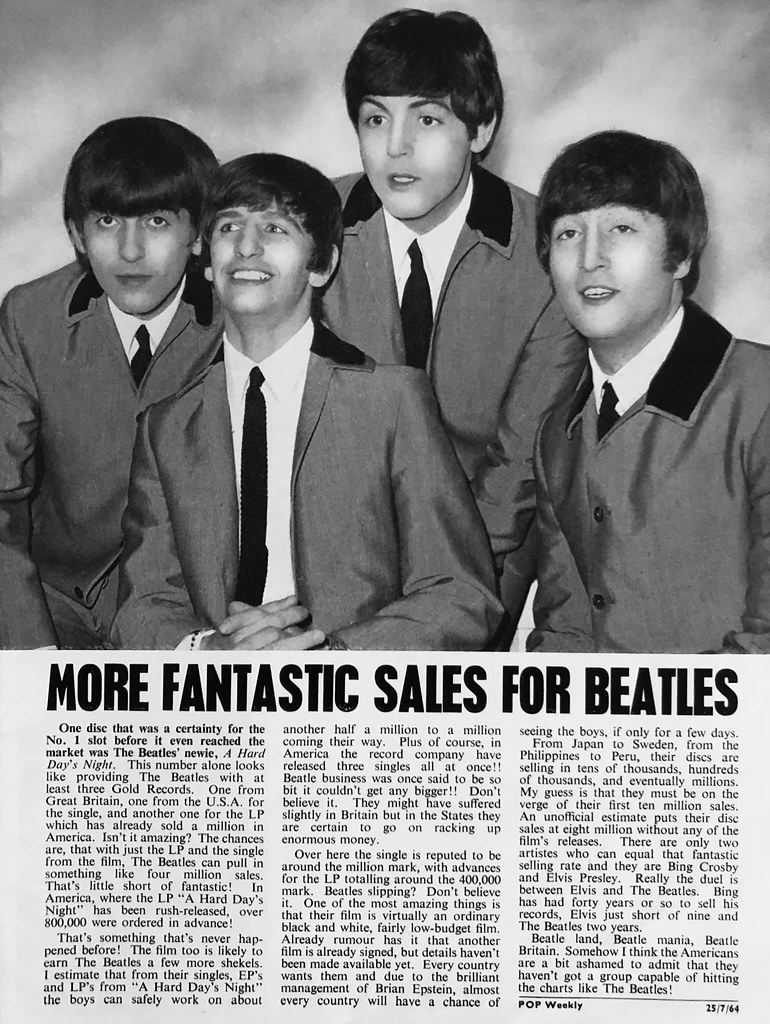 Ήταν, φυσικά, η τηλεόραση που βοήθησε επίσης τους Beatles να γίνουν φαινόμενο στην πατρίδα τους